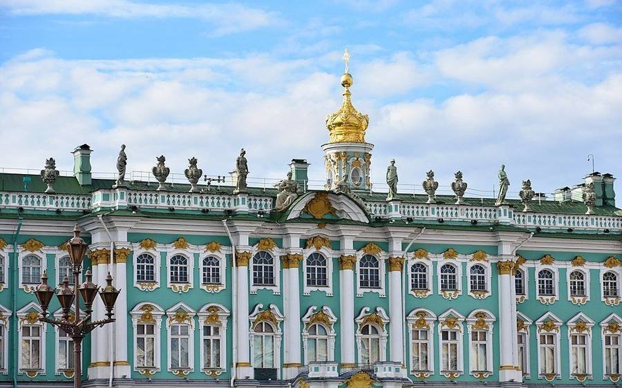 El Palacio de Invierno, sede del Museo del Hermitage