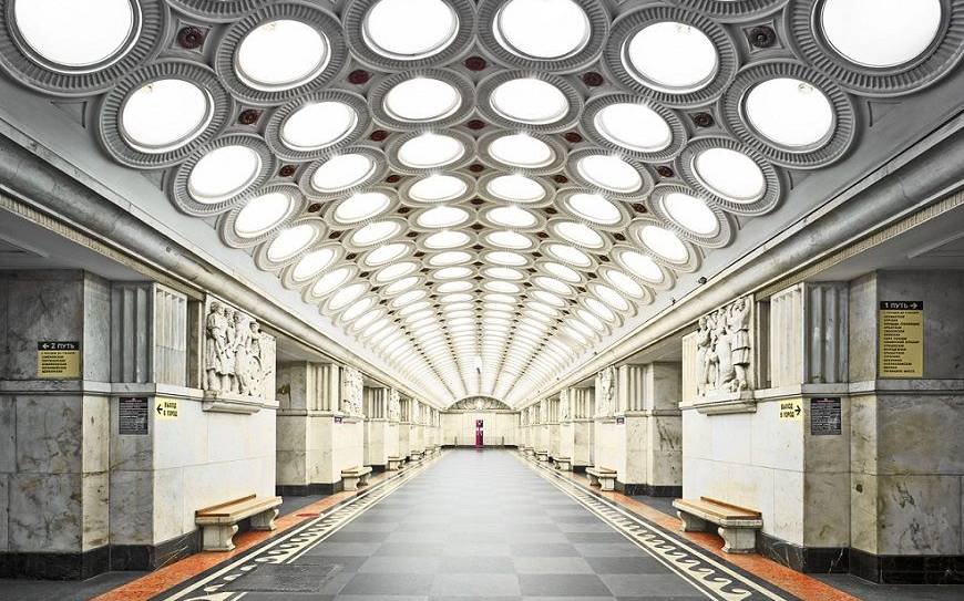 El Metro de Moscú: una obra maestra en el subterráneo de la ciudad