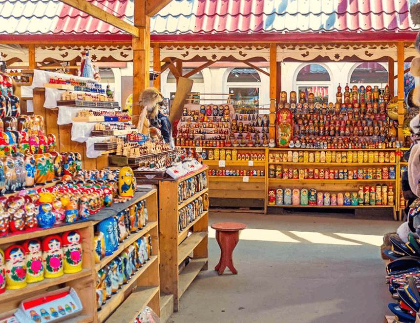 Visita el Mercado de Izmailovo, un lugar genial al que siempre volverás