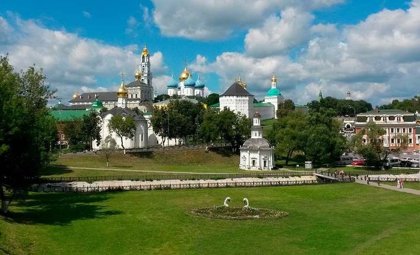 Serguiev Posad, Serguiev Posad, la primera parada del Anillo de Oro