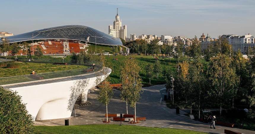 Parque Zaryadye, El encanto del parque Zaryadye de Moscú