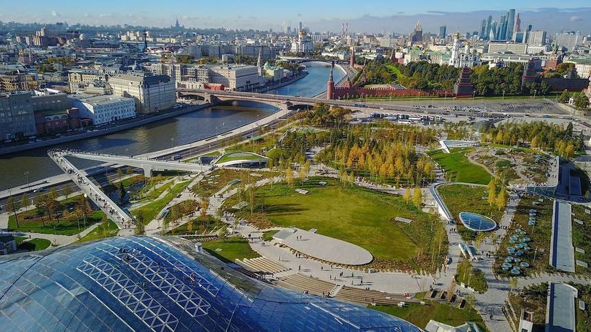 Parque Zaryadye, El encanto del parque Zaryadye de Moscú